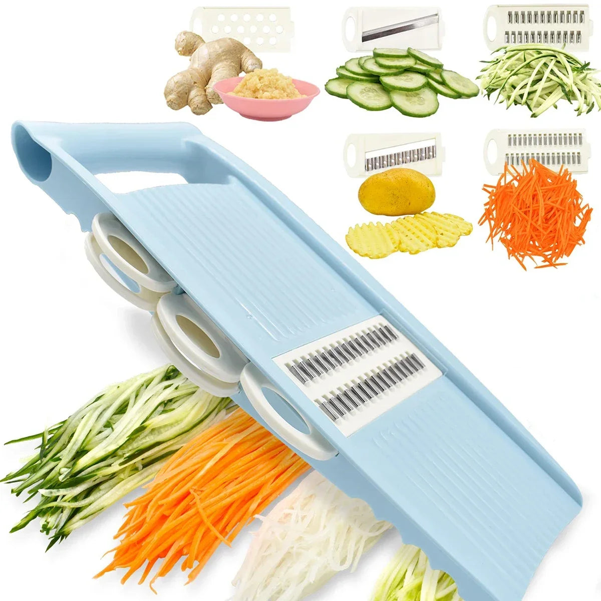 5-in-1 Handheld Vegetable Slicer