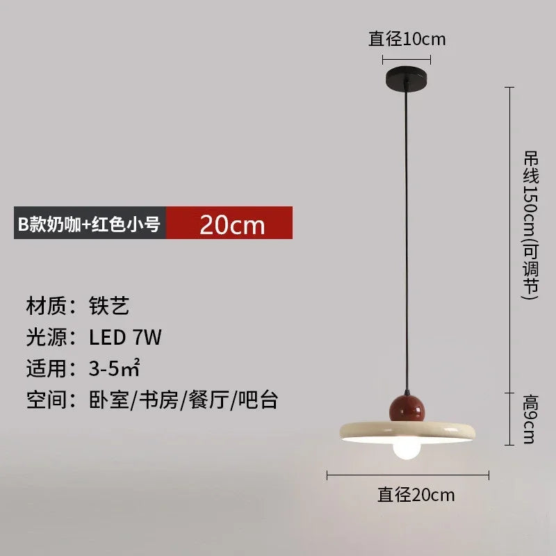 Nordic Saucer Pendant Light