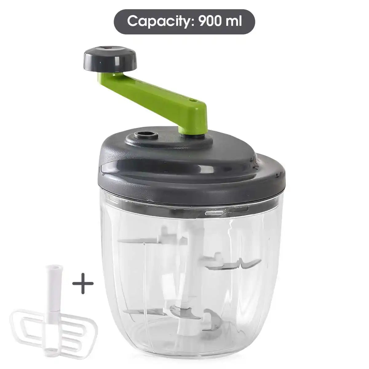 Hand-Crank Vegetable & Food Chopper
