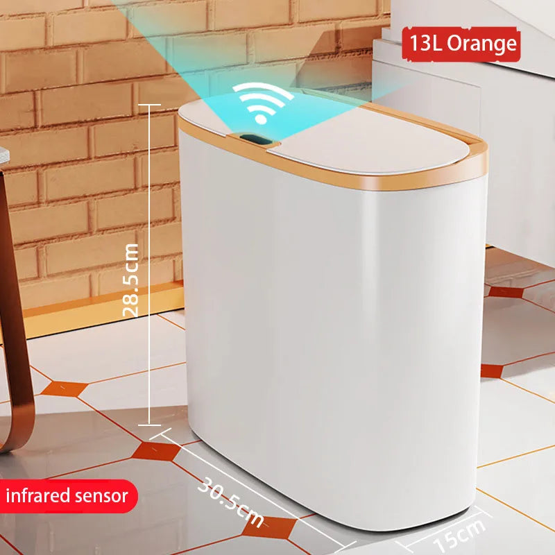 13 L Touchless Sensor Trash Can