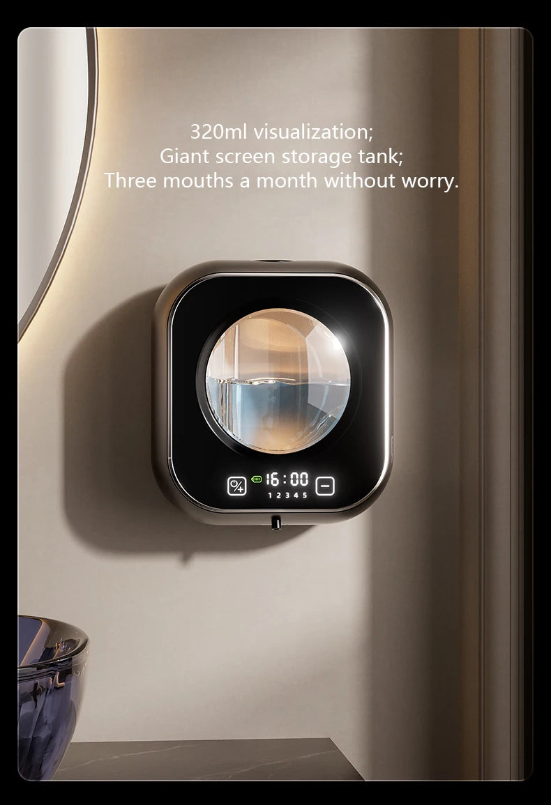 Wall-Mounted Automatic Foam Soap Dispenser