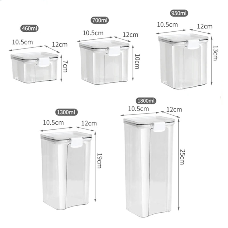 Airtight Pantry Storage Containers
