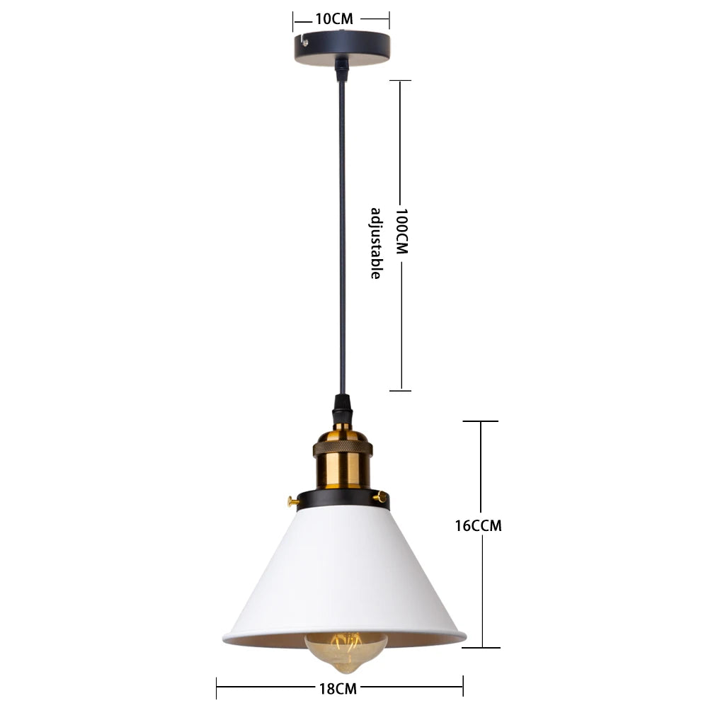 Retro Metal Pendant Light Collection