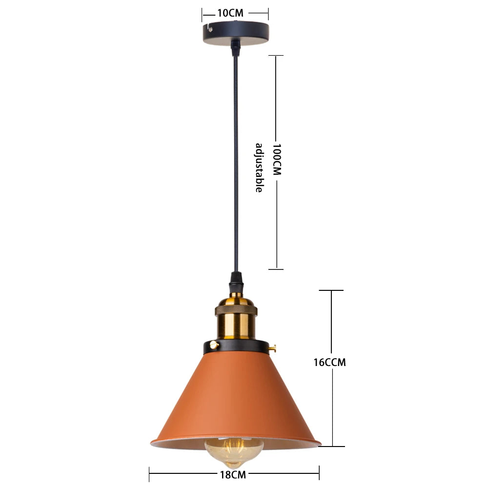 Retro Metal Pendant Light Collection