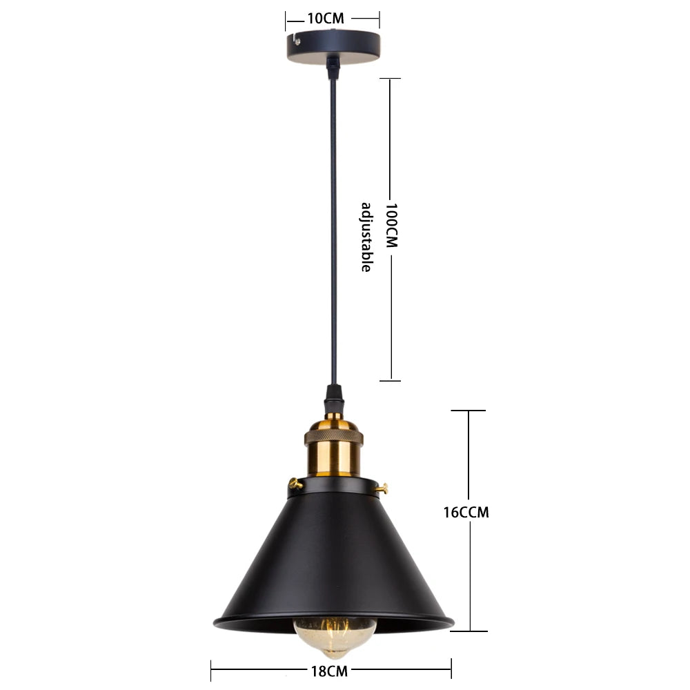 Retro Metal Pendant Light Collection