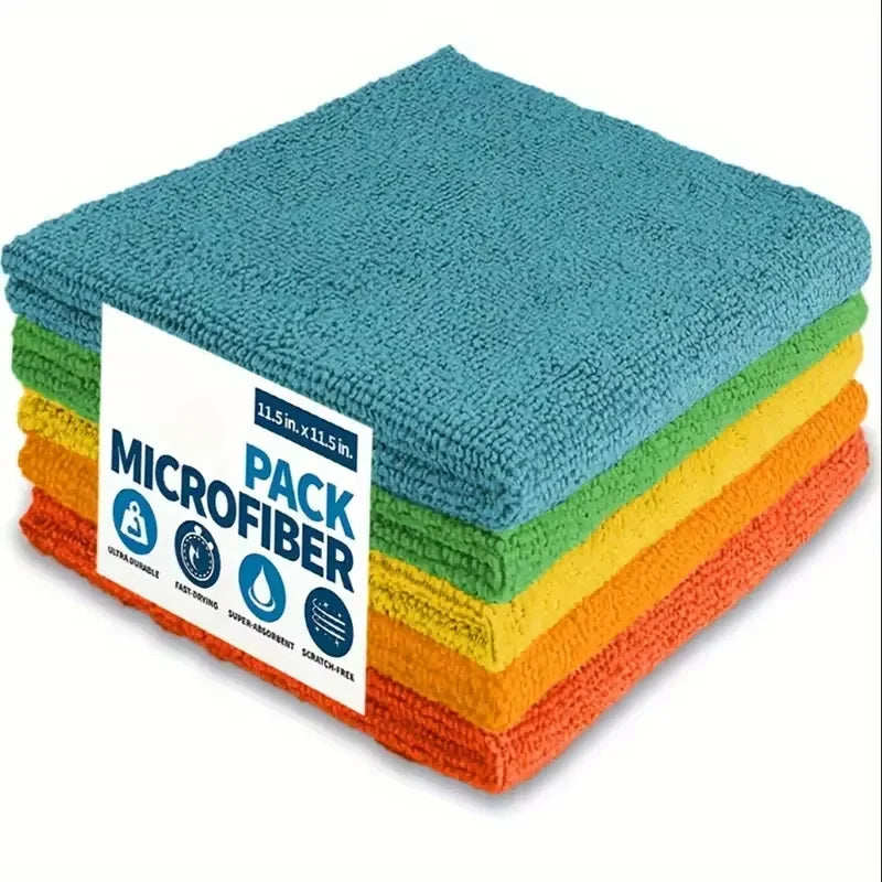 Reusable Microfiber Cleaning Cloth Set
