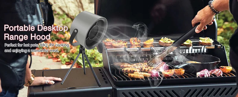 Portable Desktop Range Hood