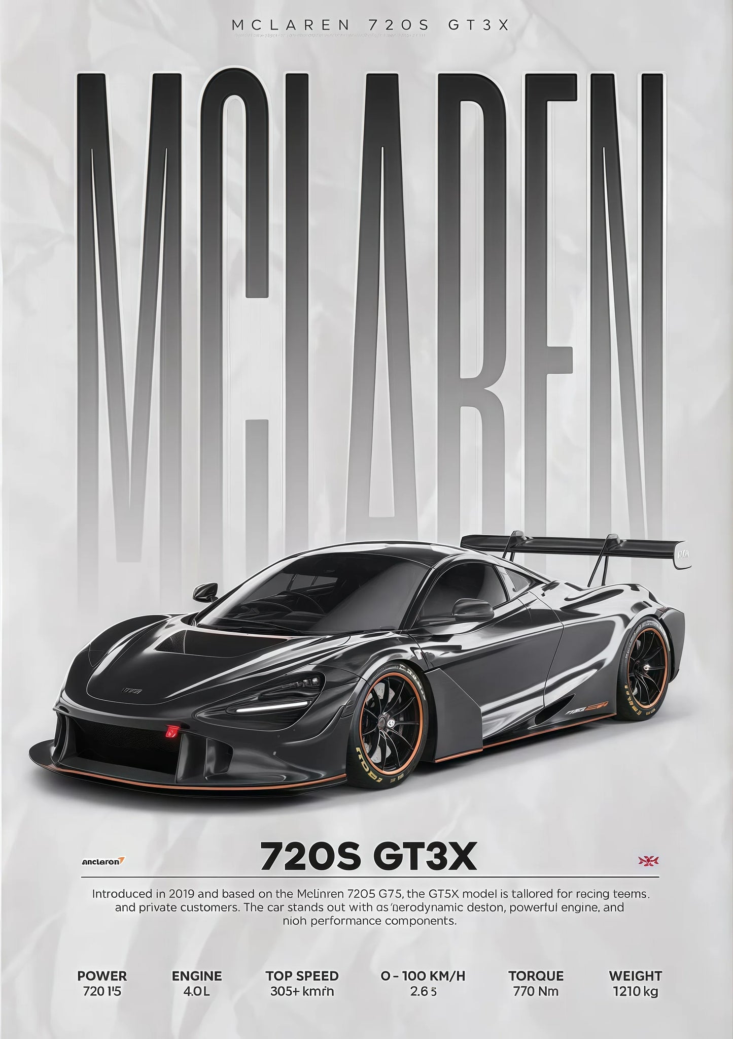 Luxury Sports Car Canvas Wall Art Collection