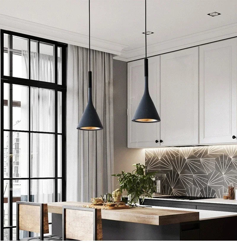 Modern Metal E27 Pendant Light
