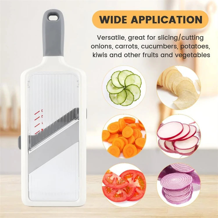 Adjustable Handheld Mandoline Slicer