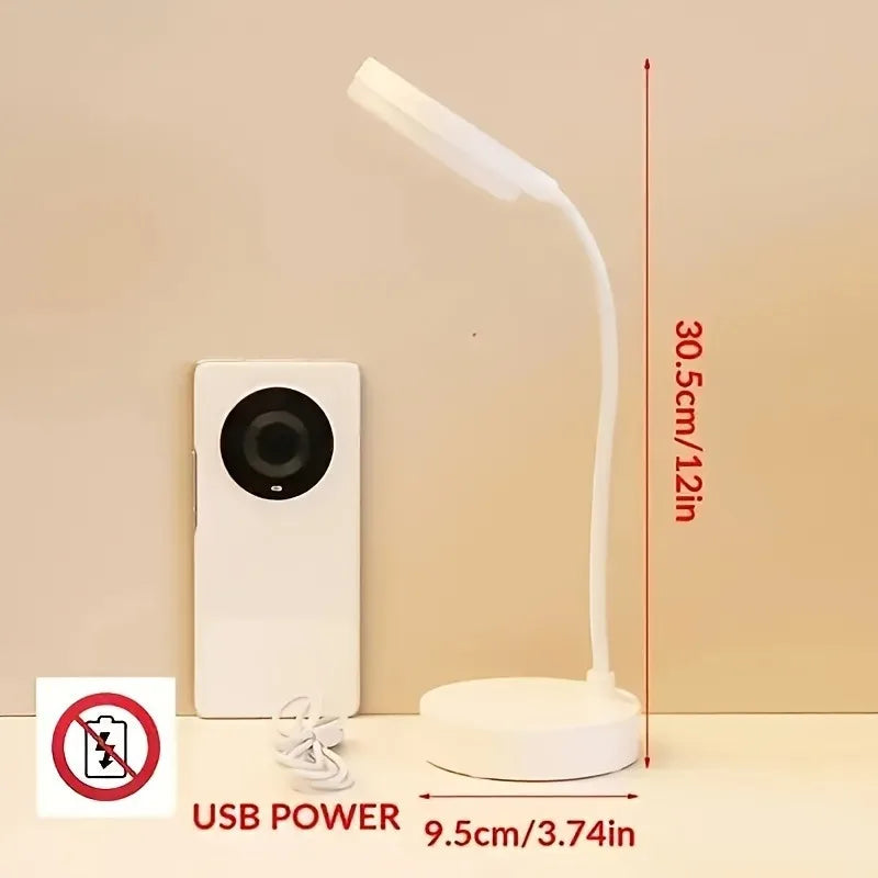 Flexible Dimmable LED Desk Lamp