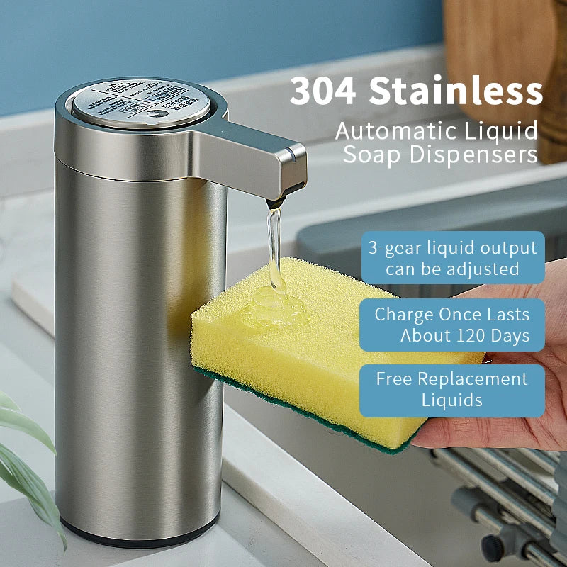 270 mL stainless steel automatic soap dispenser