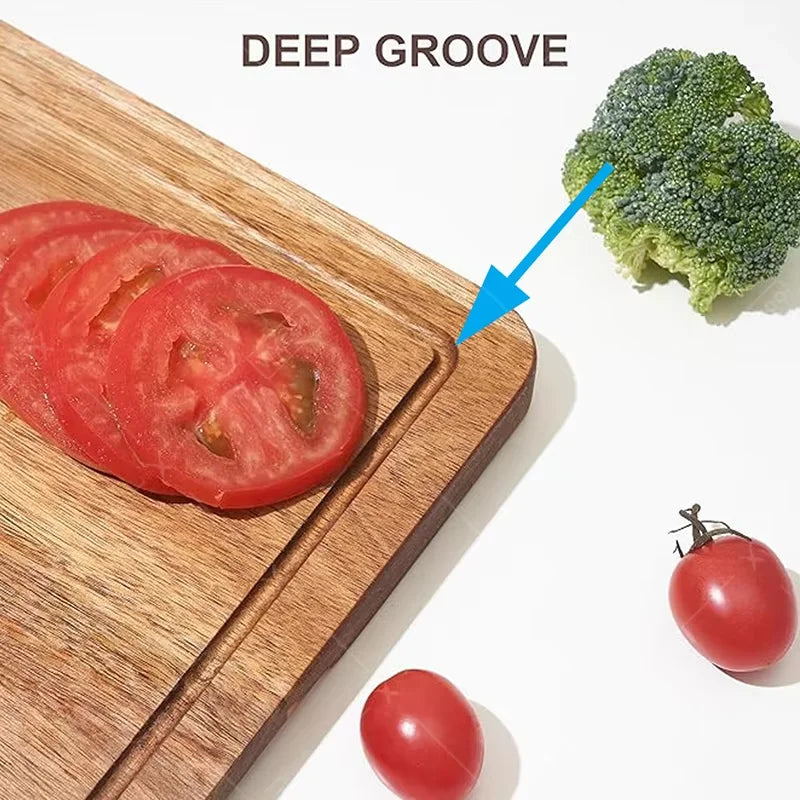 Natural Wood Cutting & Serving Board