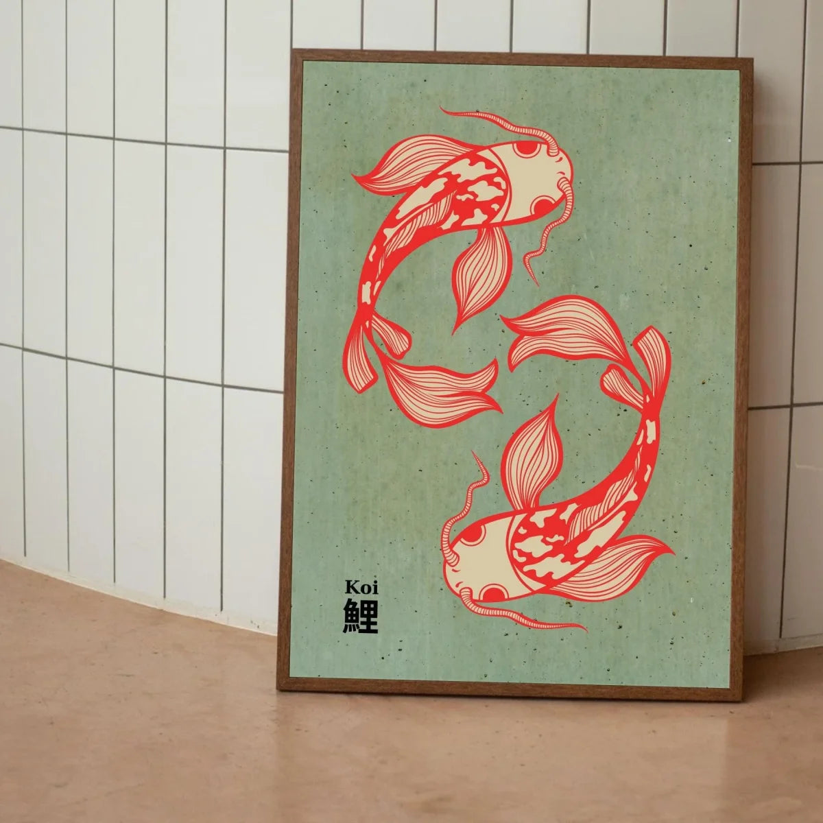 Japanese Koi Canvas Wall Art