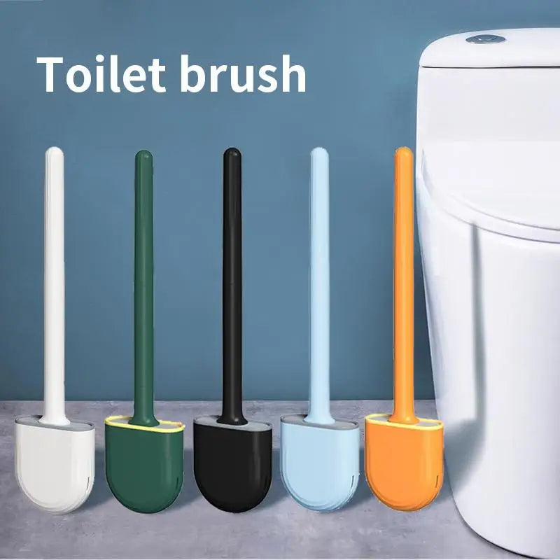 Long-Handle Wall-Mounted Toilet Brush