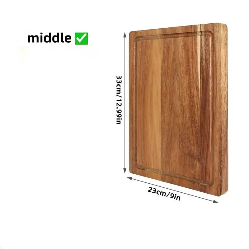 Natural Wood Cutting & Serving Board