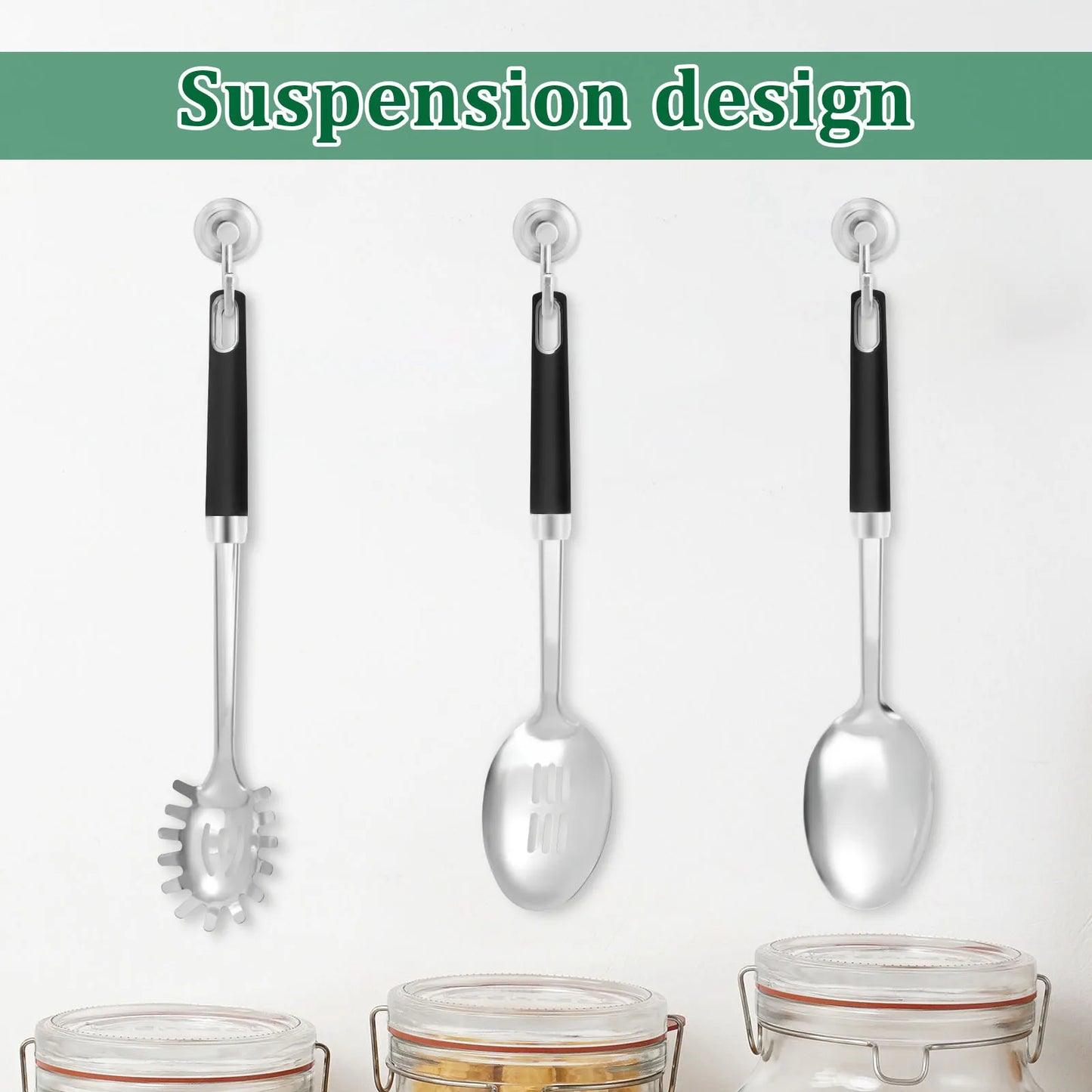 Stainless Steel Serving Spoon Set