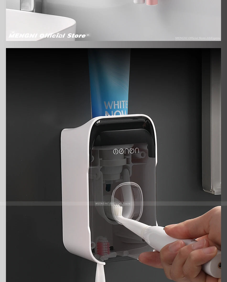 Wall-Mounted Toothpaste Dispenser
