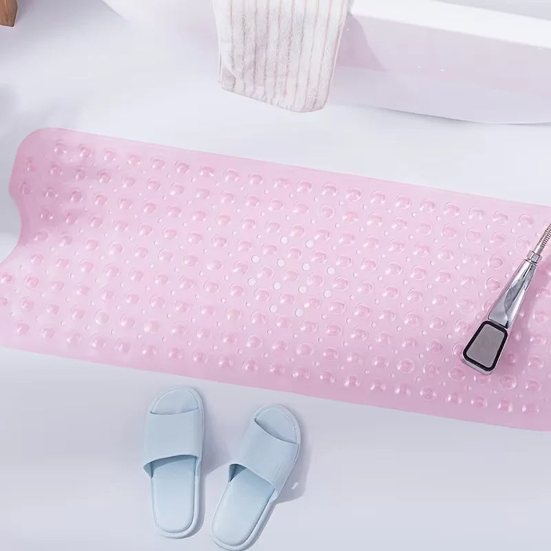 Non-Slip Bathtub Mat with Drain Holes