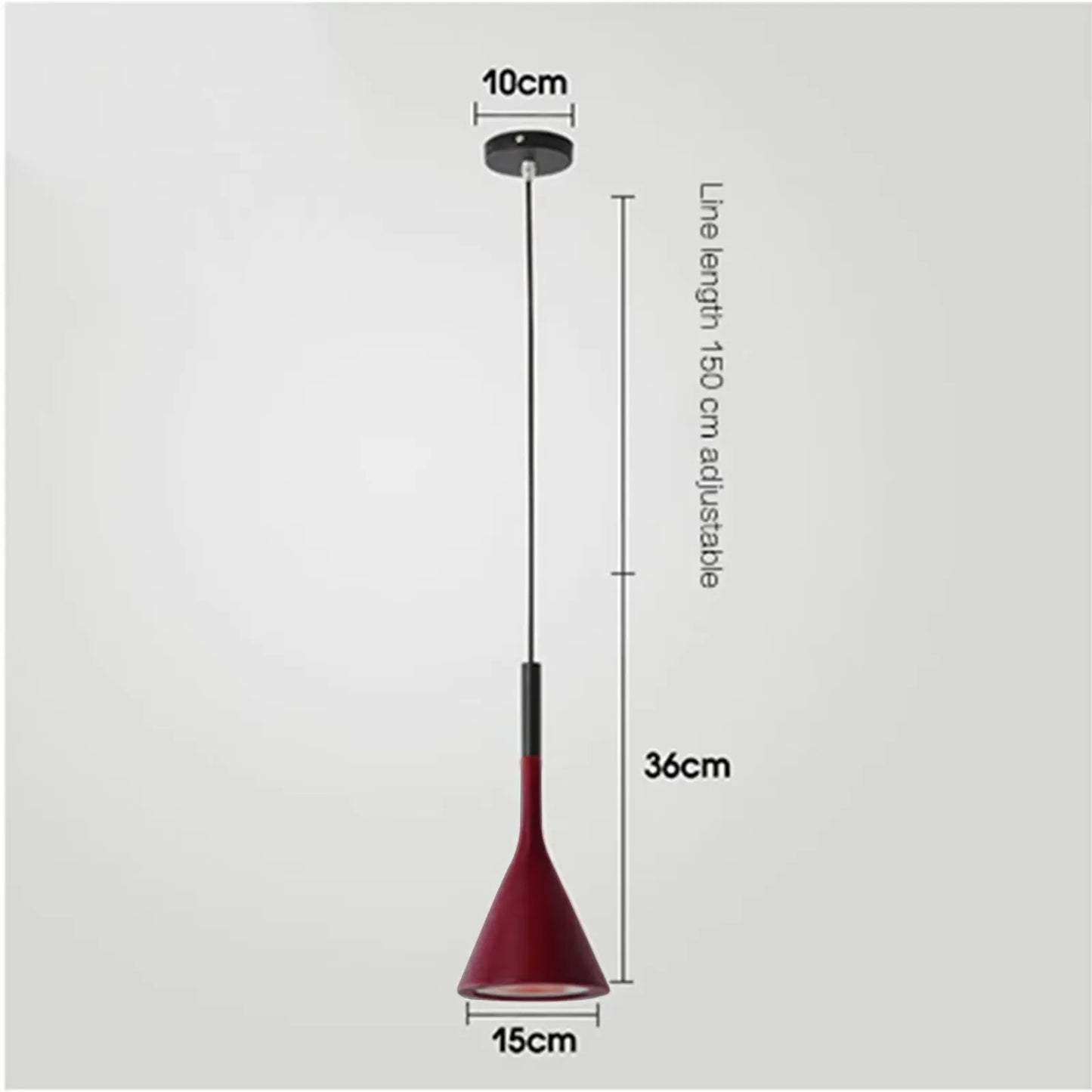 Modern Metal E27 Pendant Light