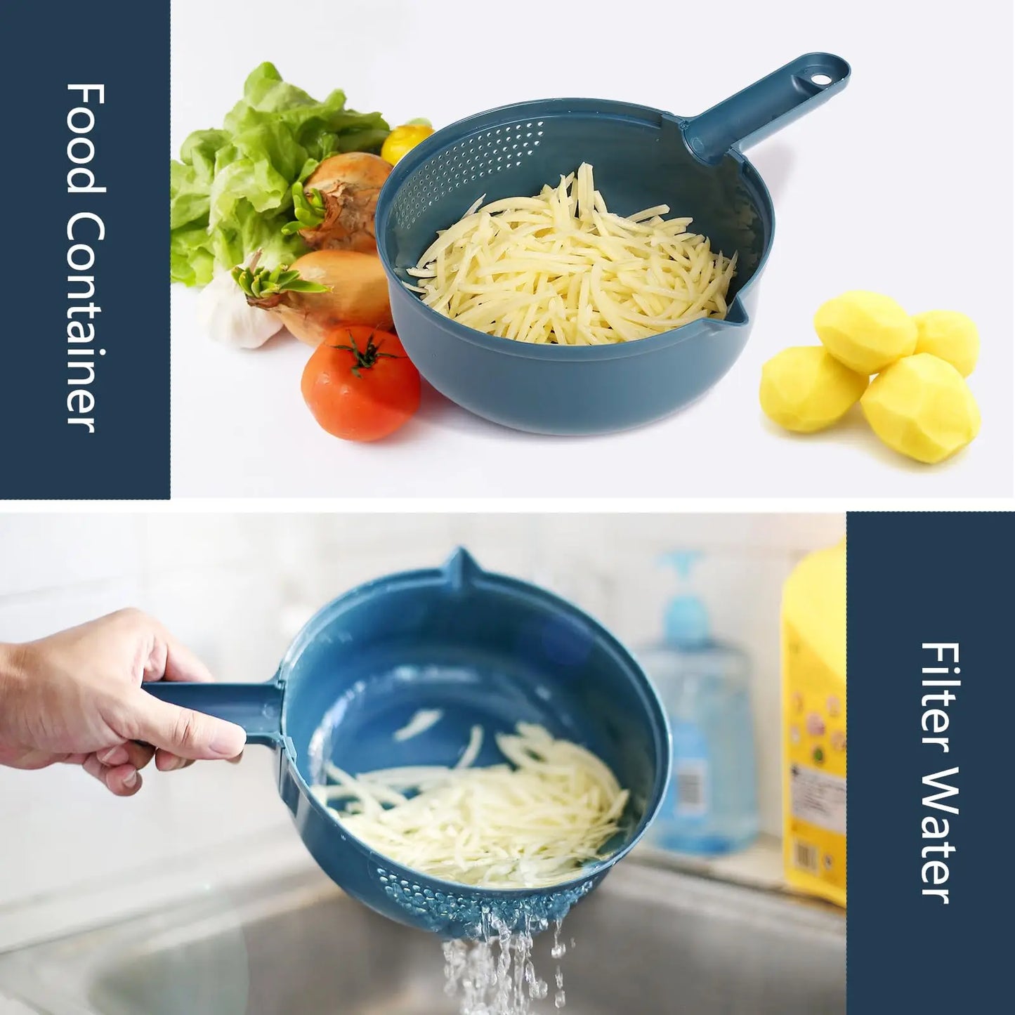 9-in-1 Vegetable Chopper & Slicer
