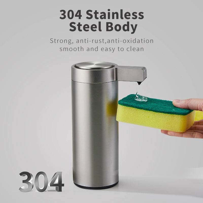 270 mL Stainless Steel Automatic Soap Dispenser