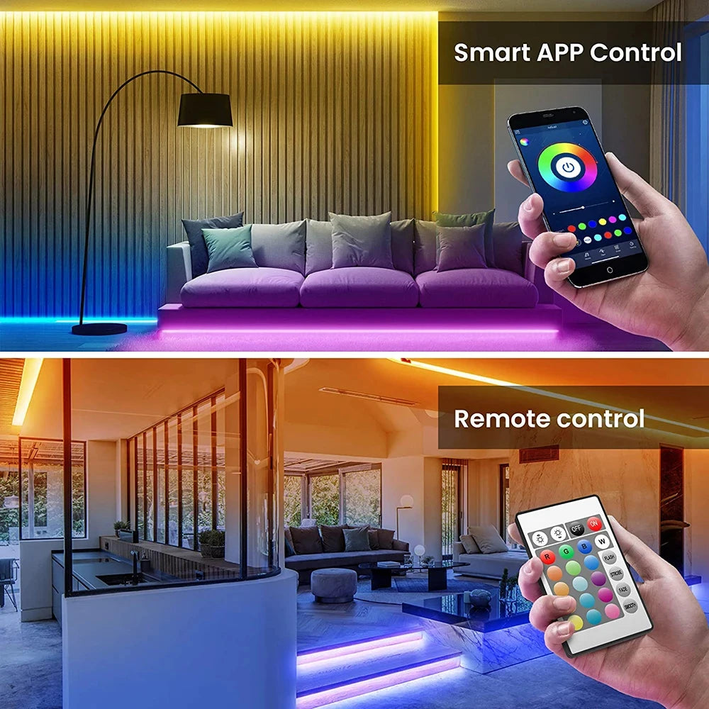Smart Bluetooth RGB LED Strip Lights
