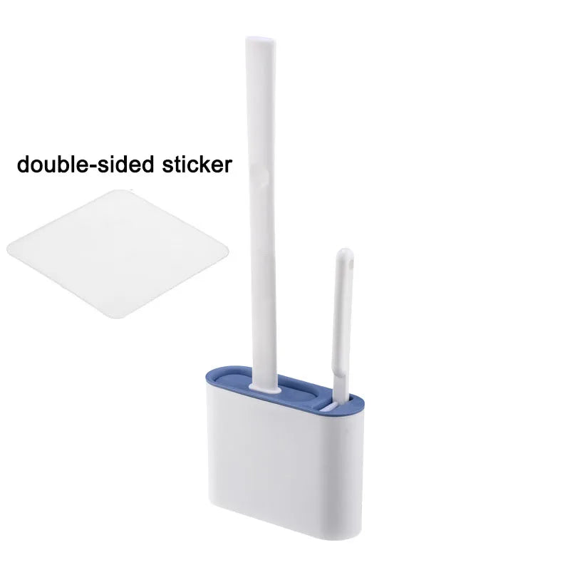 Long-Handle Wall-Mounted Toilet Brush
