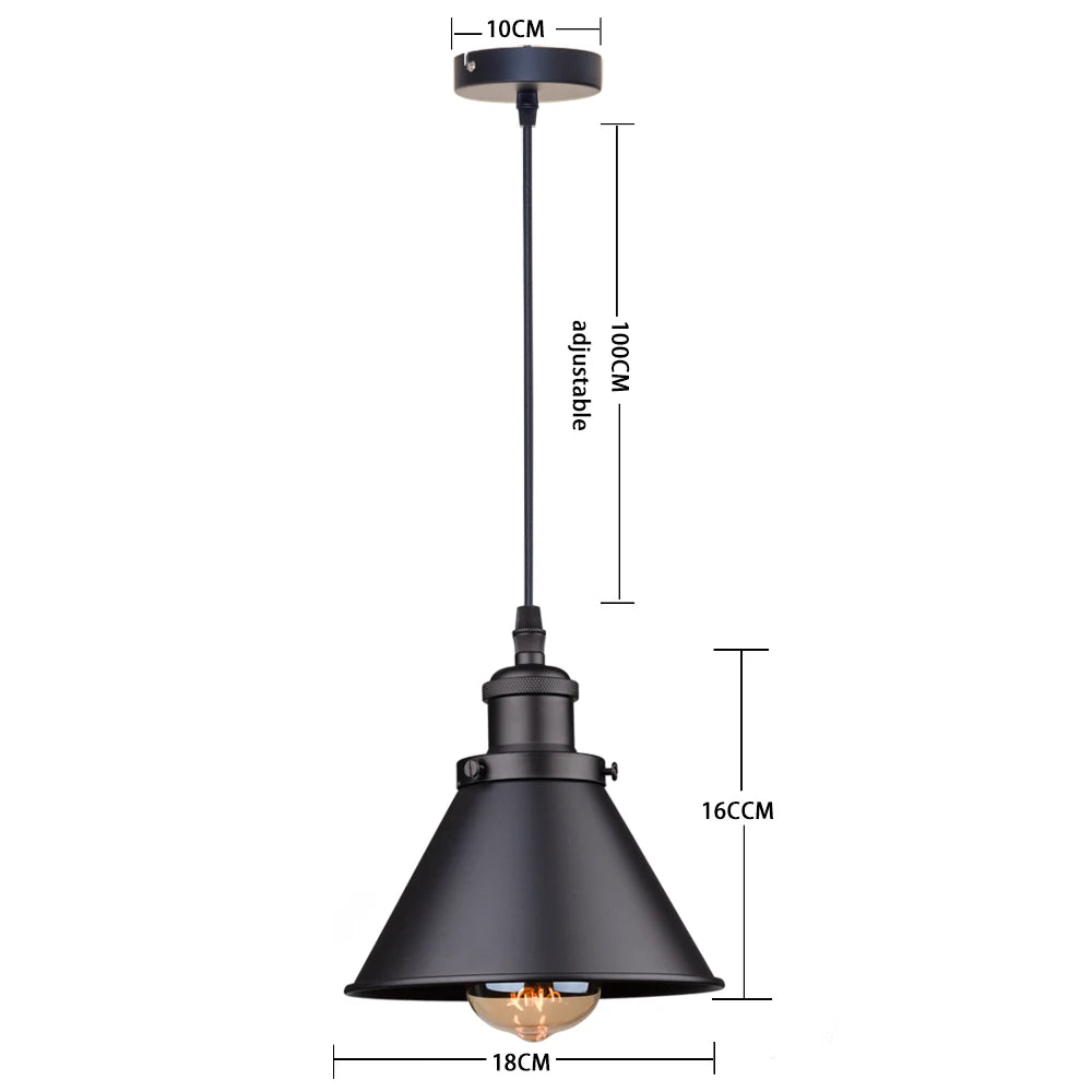 Retro Metal Pendant Light Collection