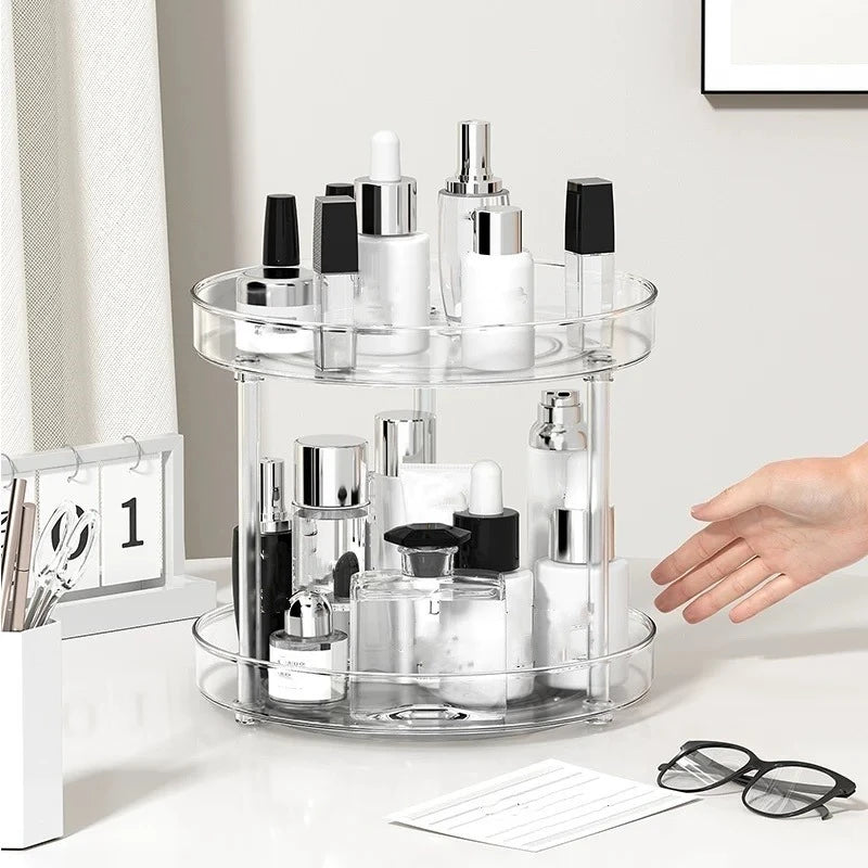 Rotating Tiered Kitchen Storage Rack