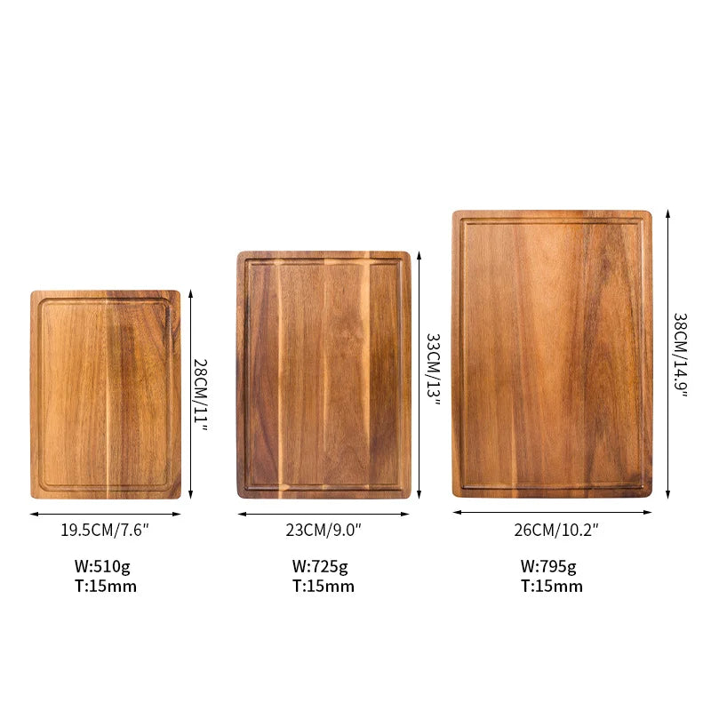 Natural Wood Cutting & Serving Board