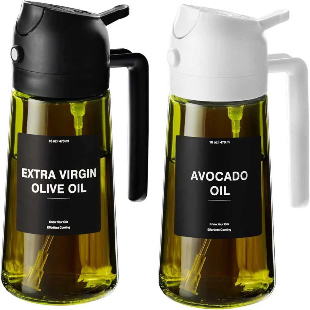 470ml 2-in-1 Oil Sprayer & Dispenser