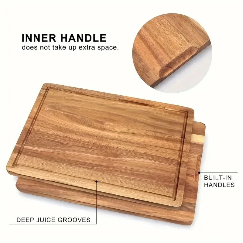 Natural Wood Cutting & Serving Board
