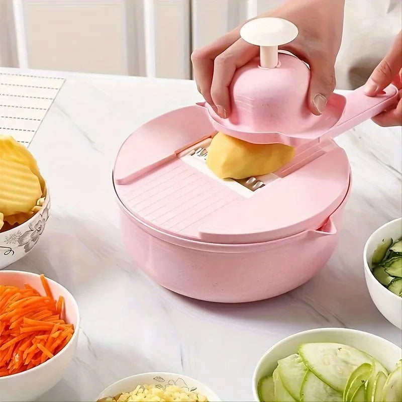 9-in-1 Vegetable Chopper & Slicer