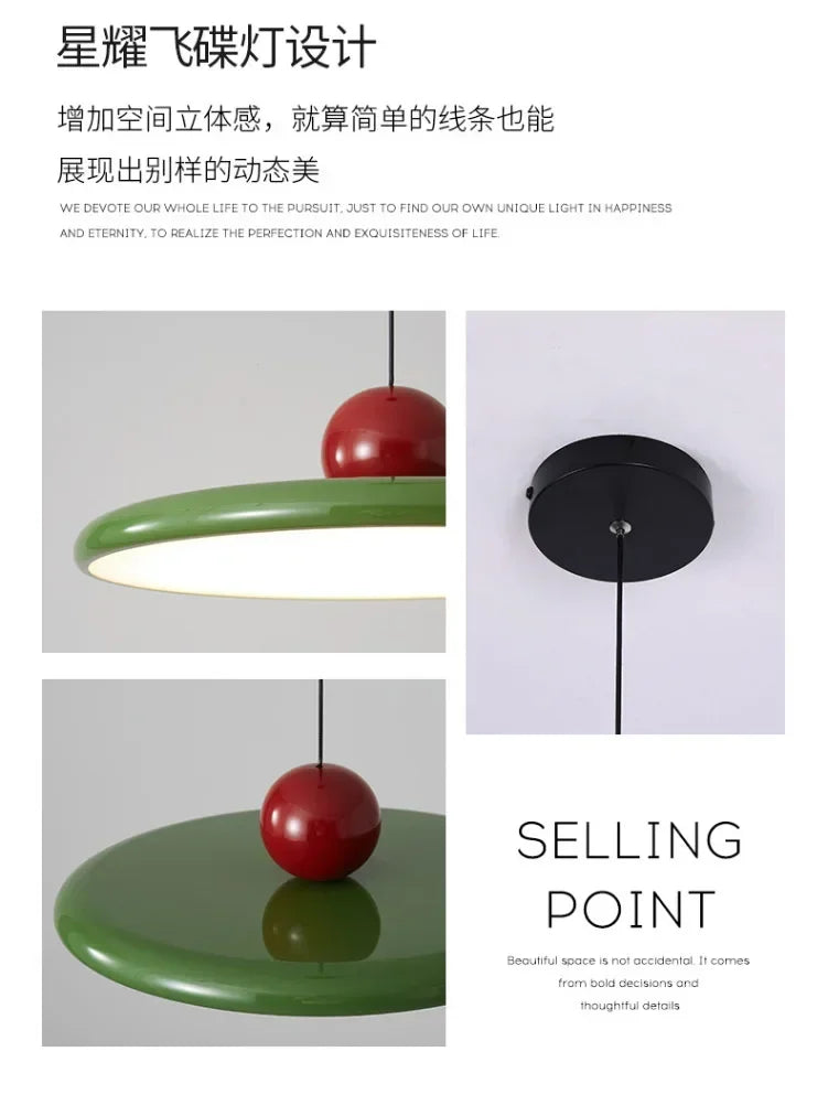 Nordic Saucer Pendant Light