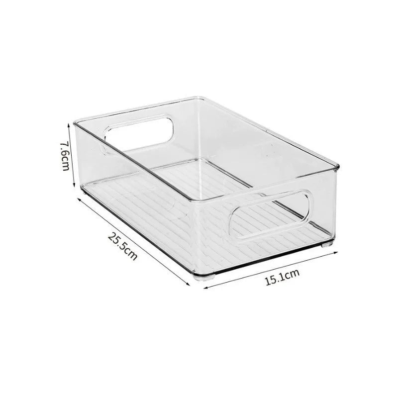 Transparent Refrigerator Storage Bin