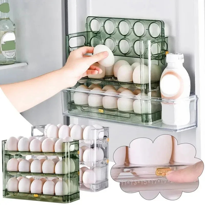 Refrigerator Egg Storage Organizer Collection