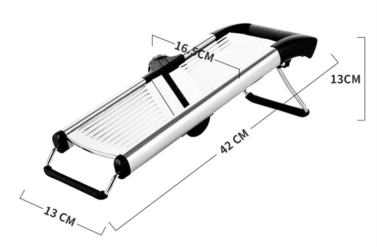 Adjustable Stainless Steel Mandoline Slicer