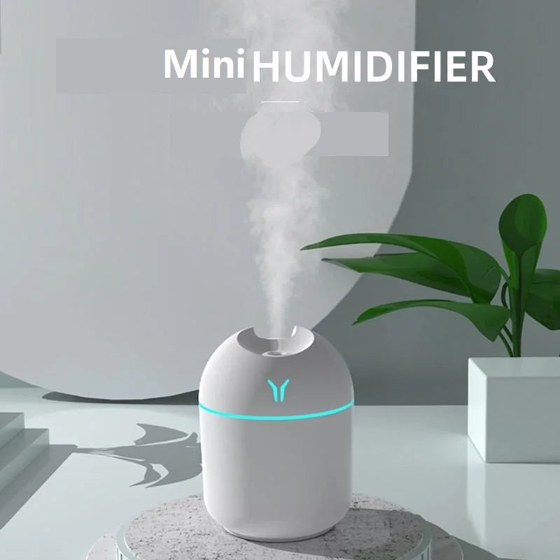 250 mL USB Mini Humidifier with LED Light