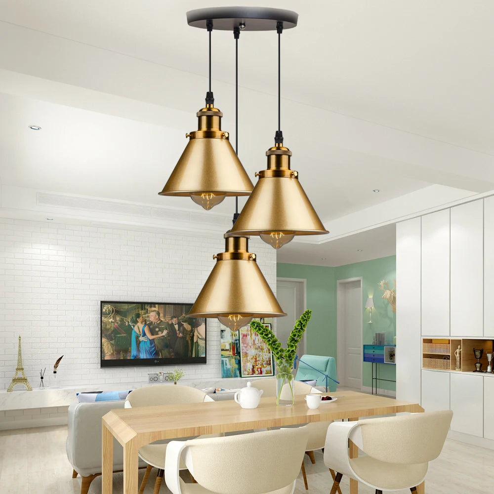 Retro Metal Pendant Light Collection