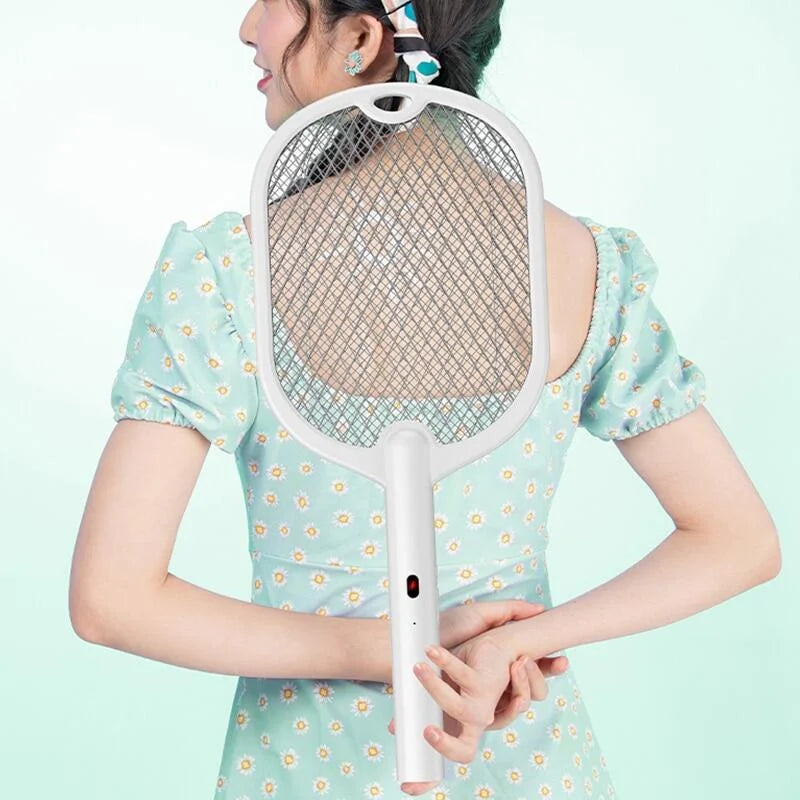 3-in-1 Rechargeable Electric Mosquito Swatter