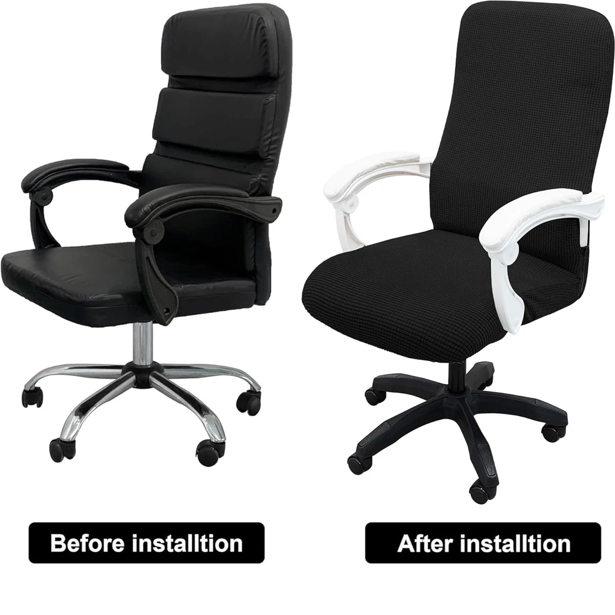 Stretch Office Chair Cover Set