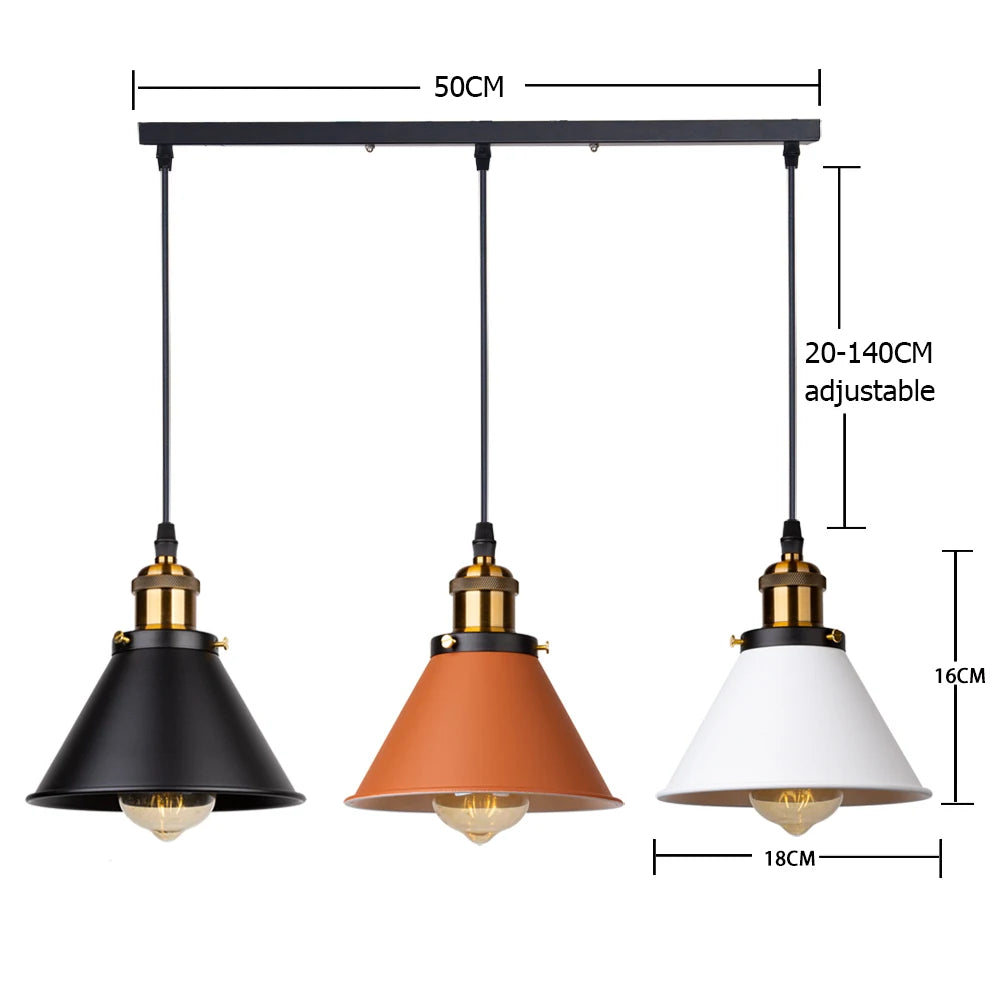 Retro Metal Pendant Light Collection