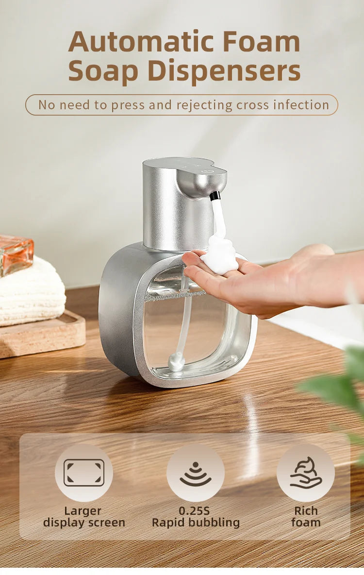 500 mL Wall-Mounted Automatic Foam Soap Dispenser