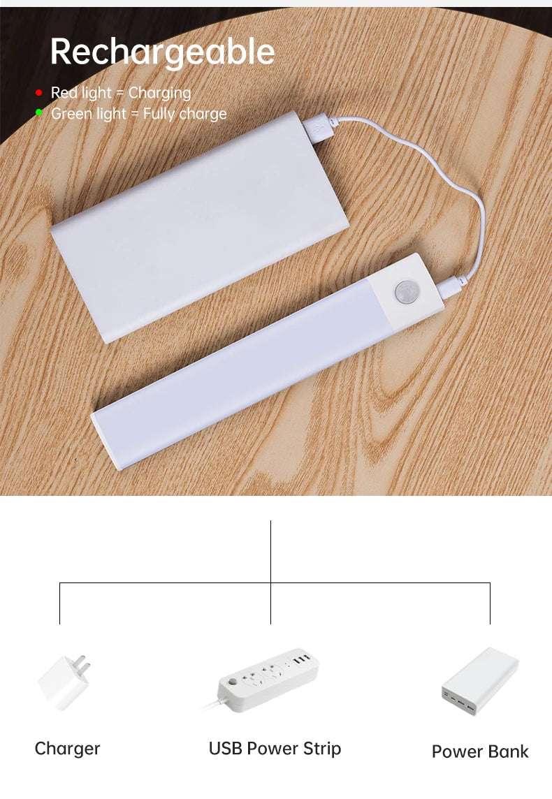 Rechargeable Motion Sensor Light Bar