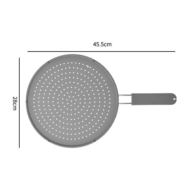Silicone Splatter Screen with Handle