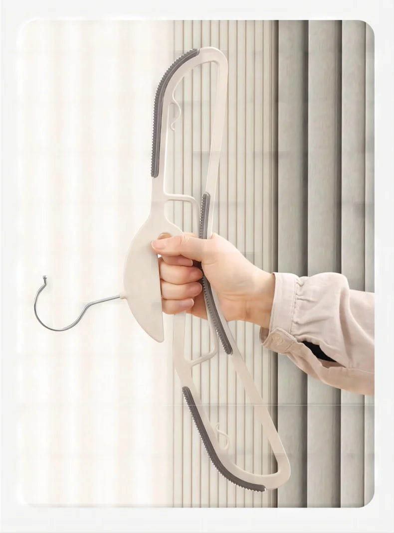 10-Pack Non-Slip Space-Saving Clothes Hangers