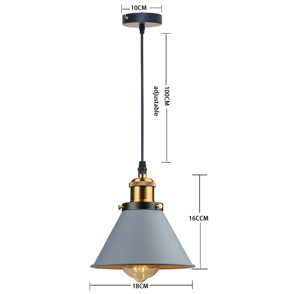 Retro Metal Pendant Light Collection