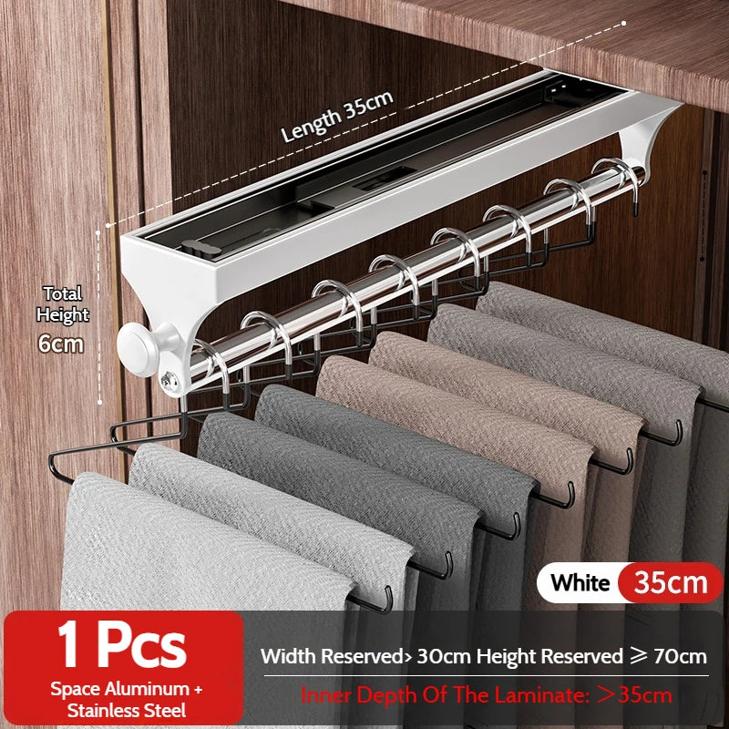 Pull-Out Closet Hanging Rod Collection