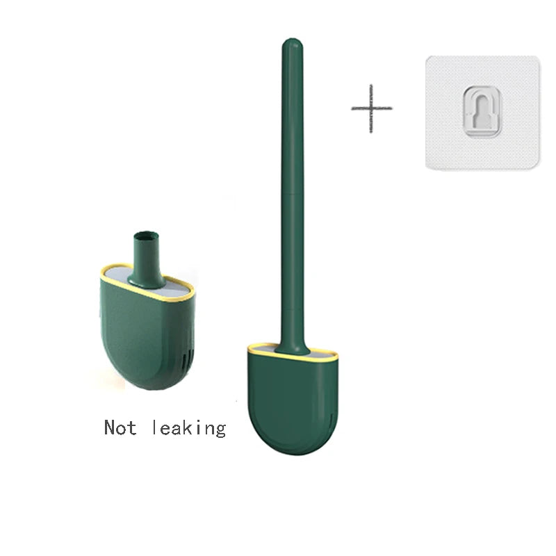 Long-Handle Wall-Mounted Toilet Brush